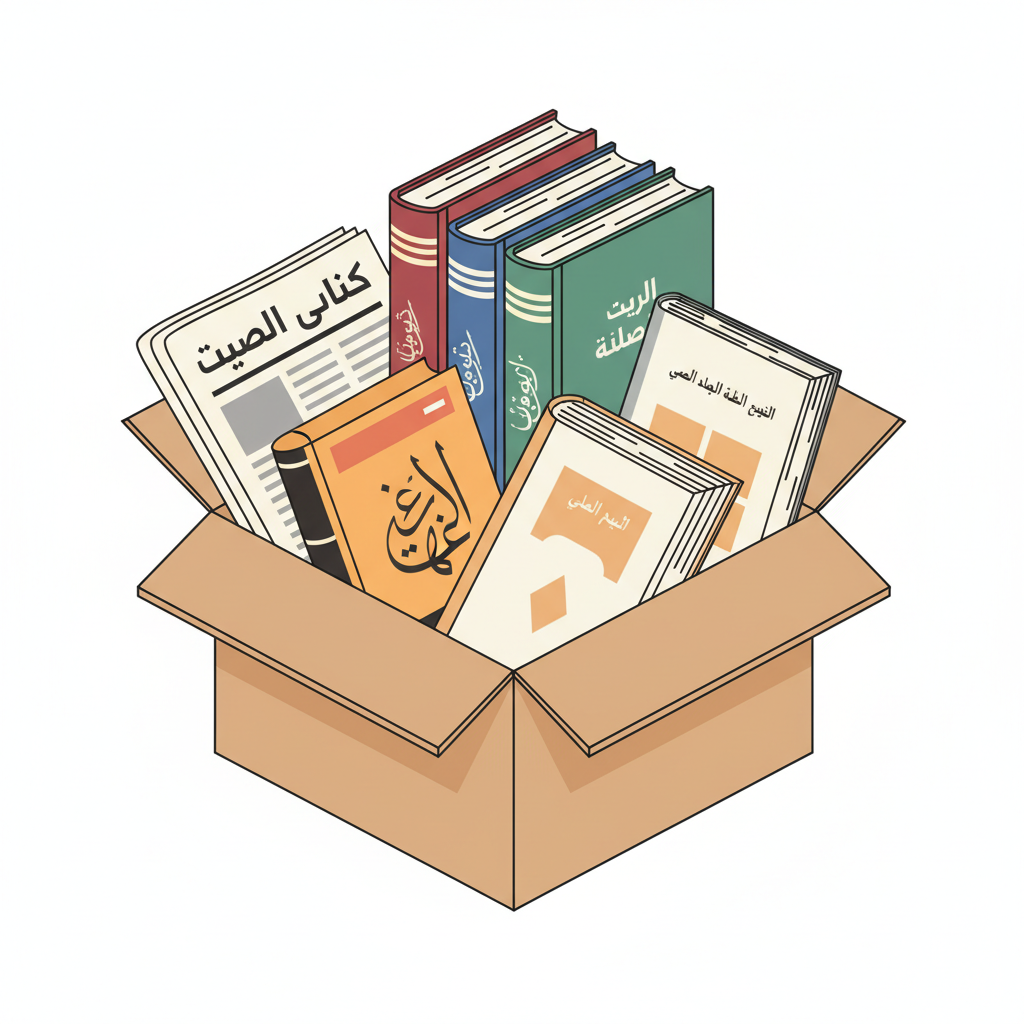 Arabic Books, Newspapers & Magazines Box