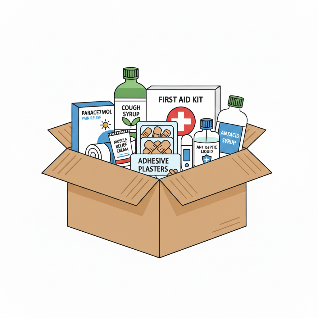 First Aid & Medicine Box